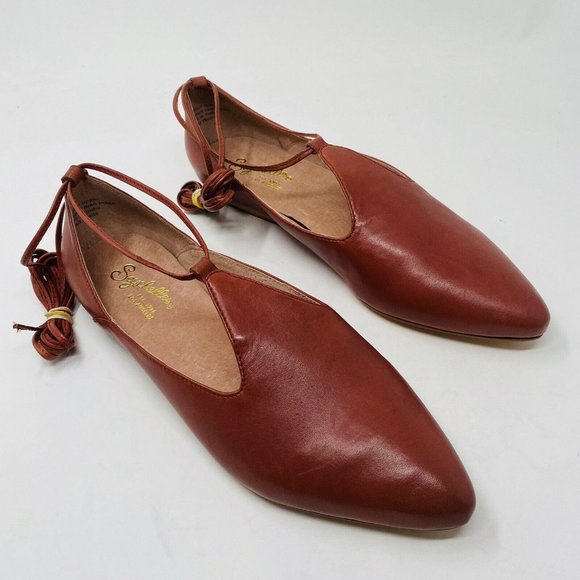 Anthropologie Seychelles Shoes Ankle Strap 8 Hive - Picture 4 of 12